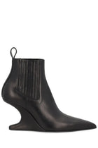 Rick Owens Women's Ankle Sharp Boot Black