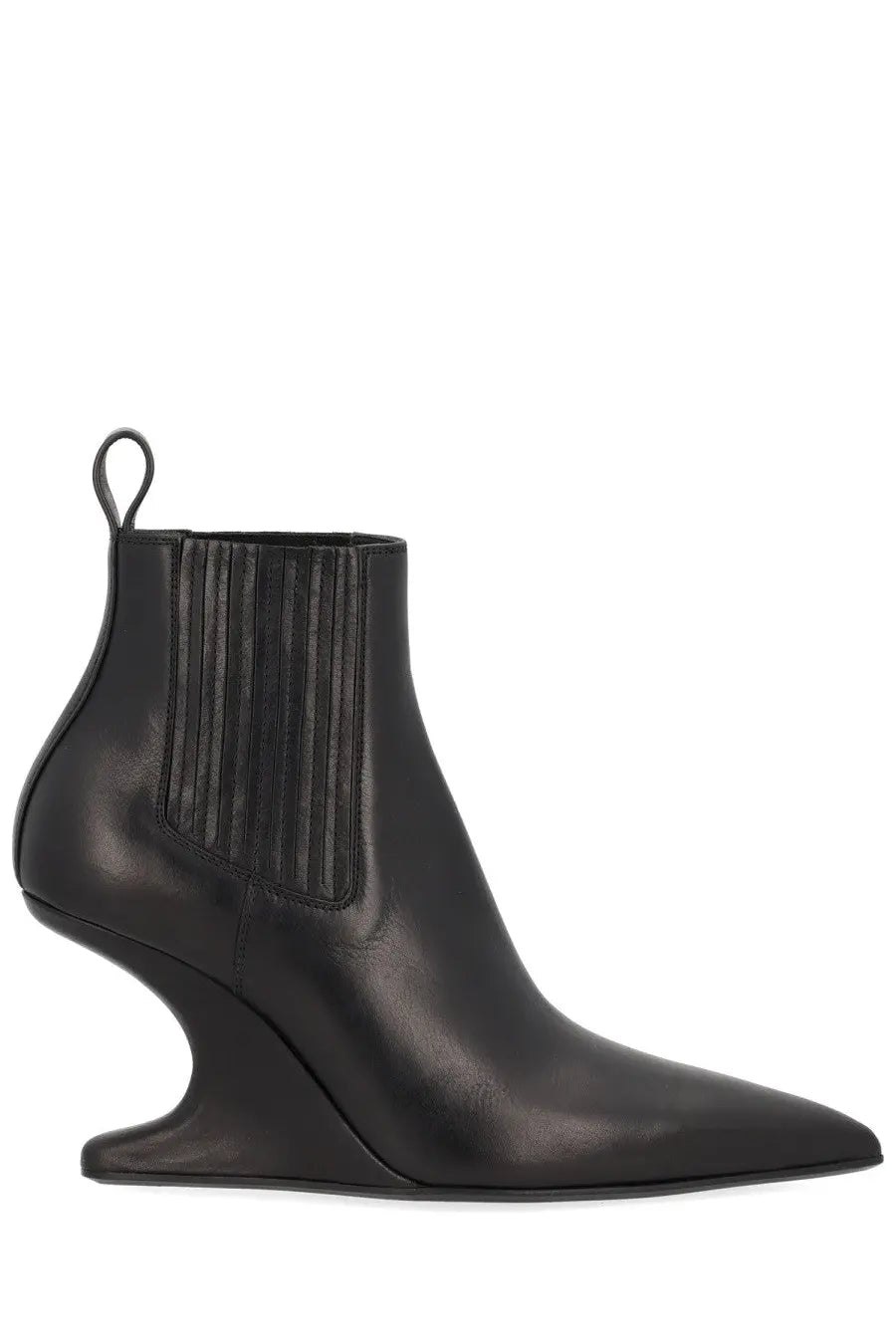 Rick Owens Women's Ankle Sharp Boot Black