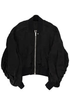 Rick Owens Women's Bomber Jacket Bucket Flight Black