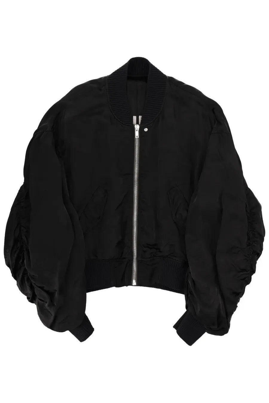 Rick Owens Women's Bomber Jacket Bucket Flight Black