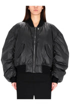 Rick Owens Women's Bomber Jacket Runway Cal Black