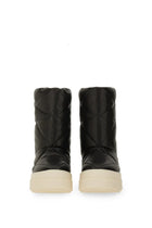 Rick Owens Women's Boot Mega Bumper Lunar Black, view 4