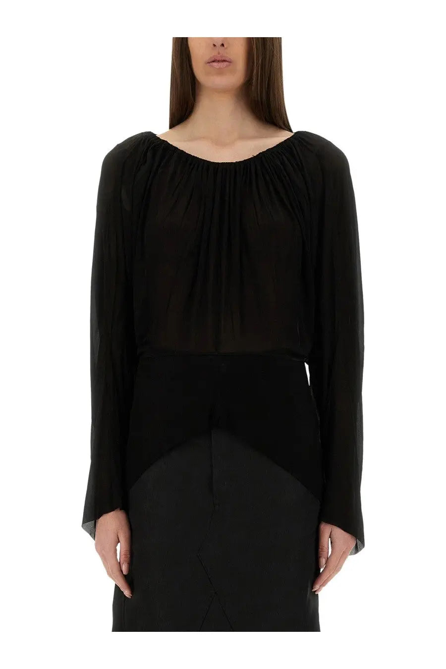 Rick Owens Women's Draped Top Black
