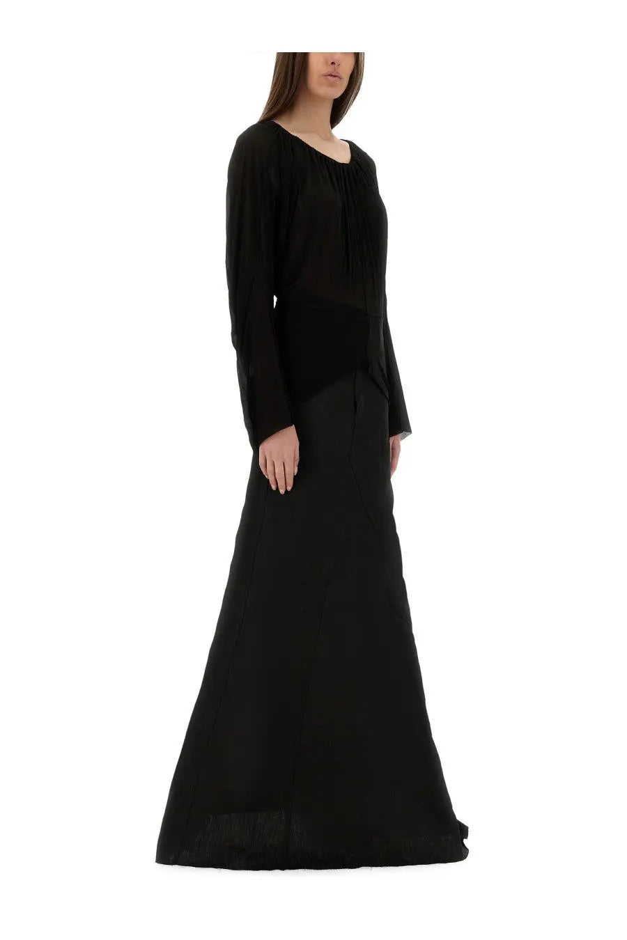 Rick Owens Women's Draped Top Black, view 2