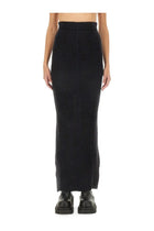 Rick Owens Women's Knit Skirt Black
