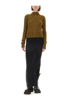 Rick Owens Women's Knit Skirt Black, view 2