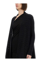 Rick Owens Women's Knitted Cardigan Black, view 2