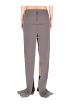 Rick Owens Women's Long Skirt Grey, view 4
