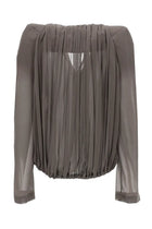 Rick Owens Women's Mary Jacket Beige, view 3