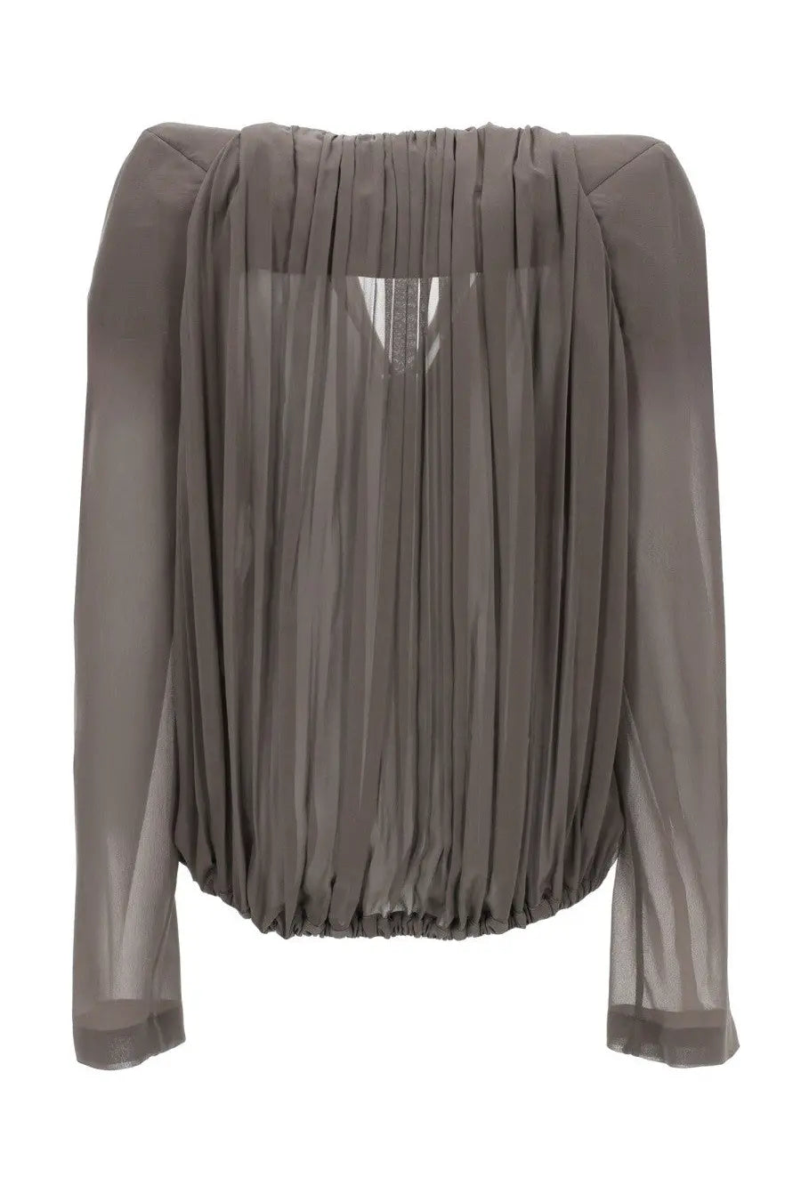 Rick Owens Women's Mary Jacket Beige, view 3