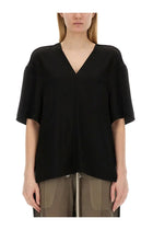 Rick Owens Women's Neck Shirt Black