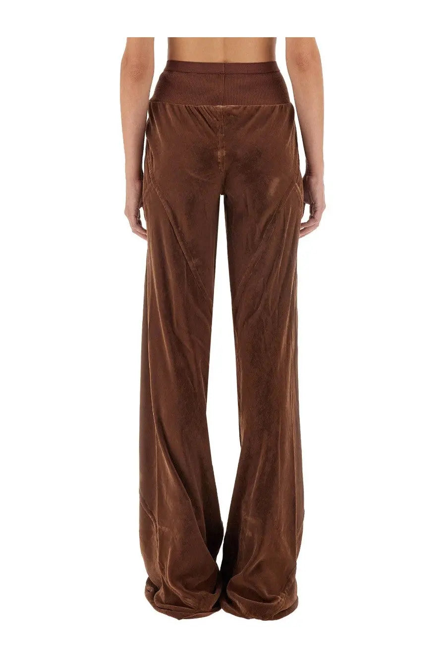 Rick Owens Women's Pants Bias Brown, view 3