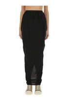 Rick Owens Women's Pillar Maxi Skirt Black