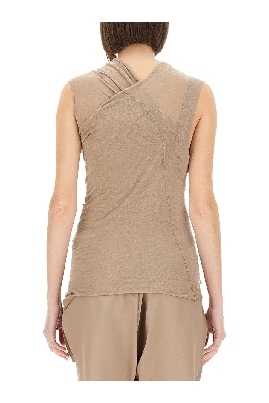 Rick Owens Women's Top Beige, view 3