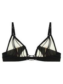 Rick Owens Rick Owens Livy Raw District Bra Black