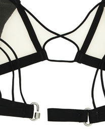 Rick Owens Rick Owens Livy Raw District Bra Black