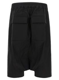 Rick Owens Rick Pods Bermuda Shorts Black
