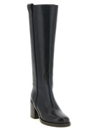 Brunello Cucinelli Riding Leather Boots Black