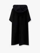 R2W Women's Rika Wool and Cashmere Poncho Black