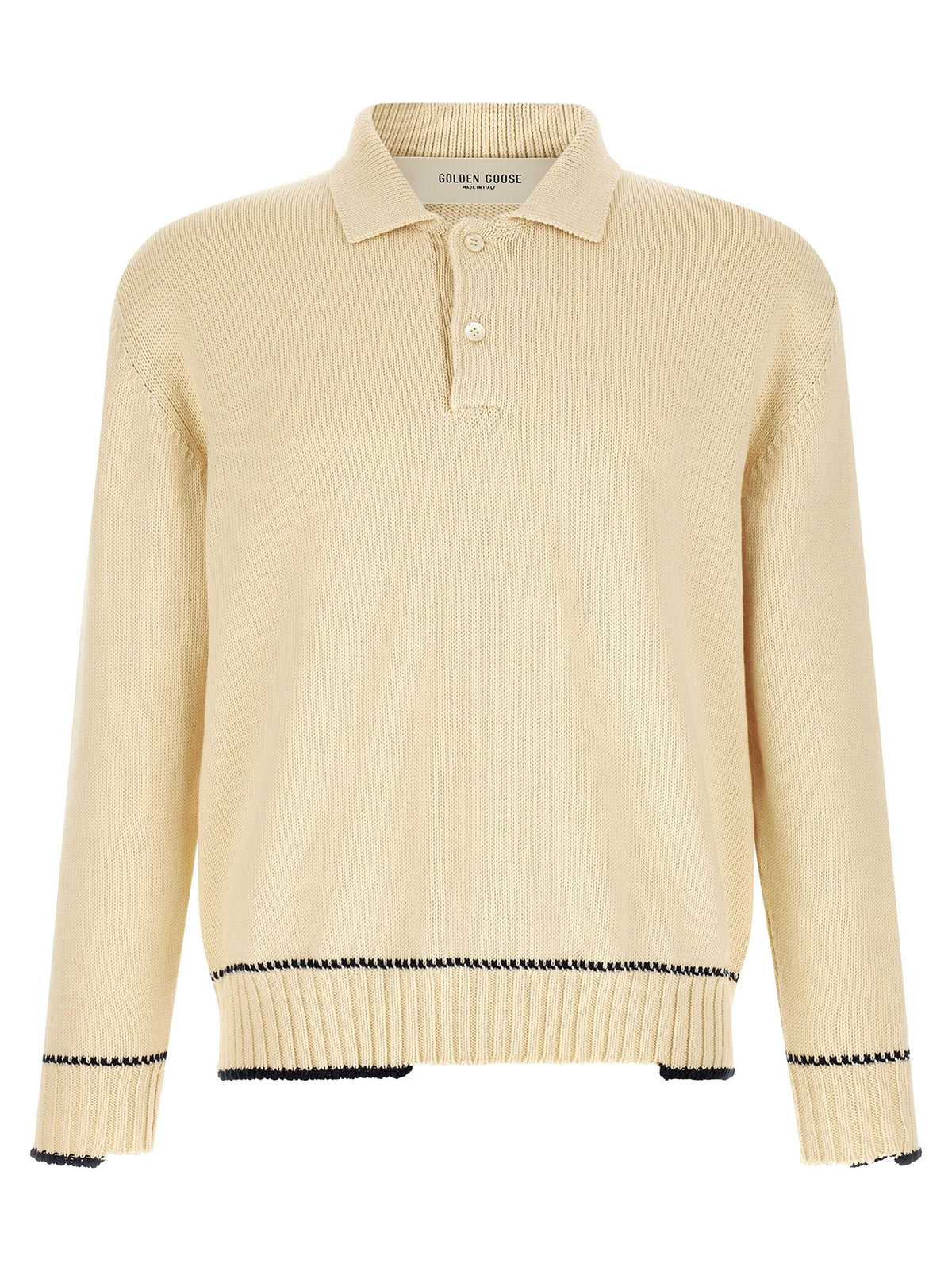 Golden Goose Rindley Polo Shirt White
