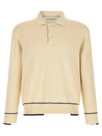 Golden Goose Rindley Polo Shirt White