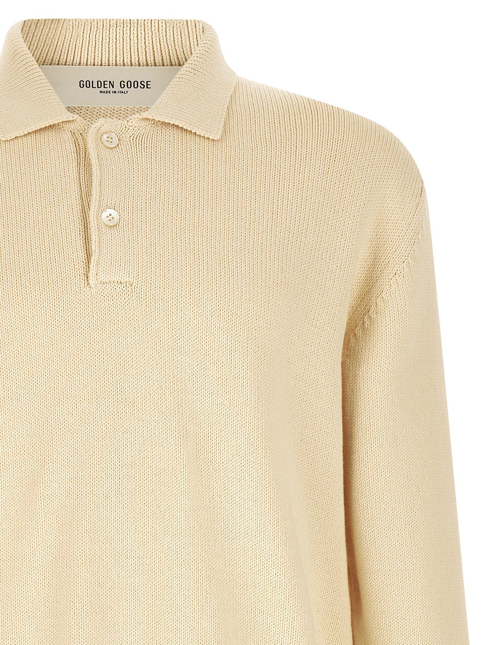Golden Goose Rindley Polo Shirt White