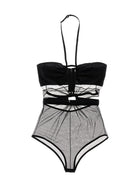 Nensi Dojaka Ring Bodysuit Black