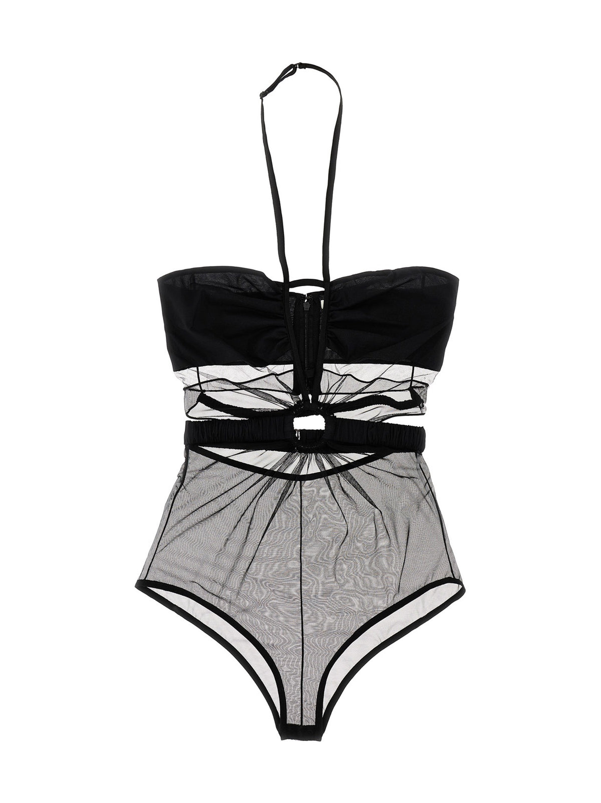 Nensi Dojaka Ring Bodysuit Black