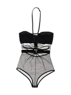 Nensi Dojaka Ring Bodysuit Black