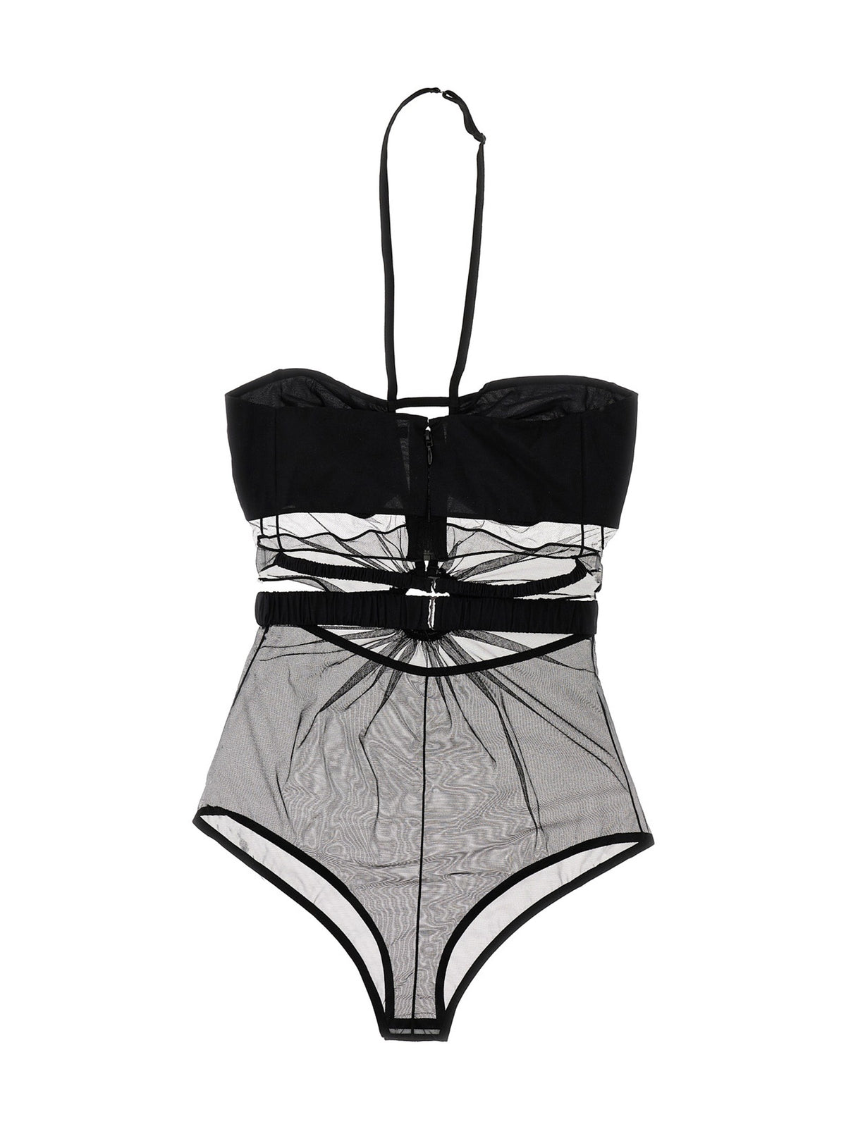 Nensi Dojaka Ring Bodysuit Black