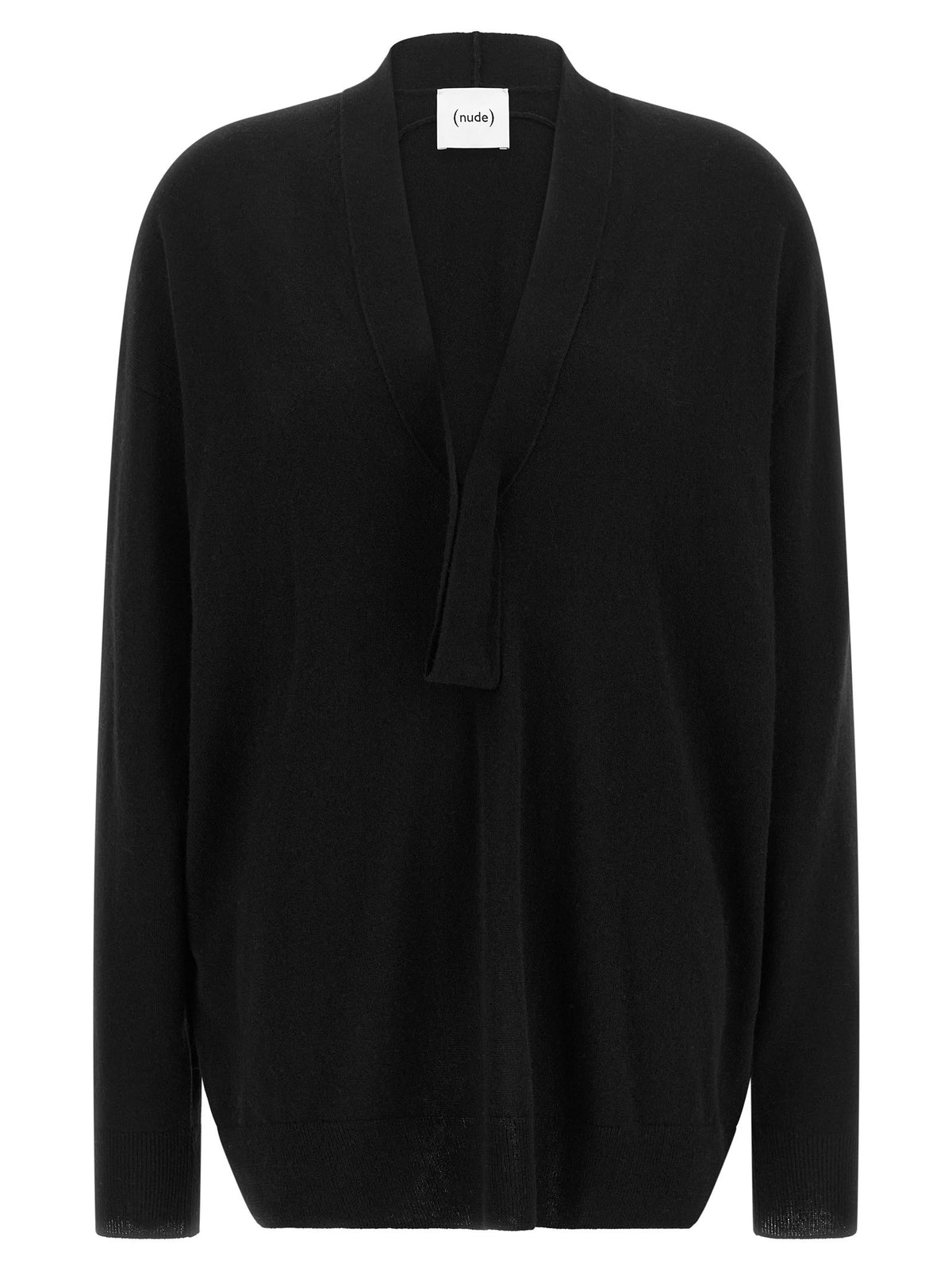 Nude Lucy Ring Neck Sweater Black