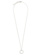 Maison Margiela Ring Necklace Silver