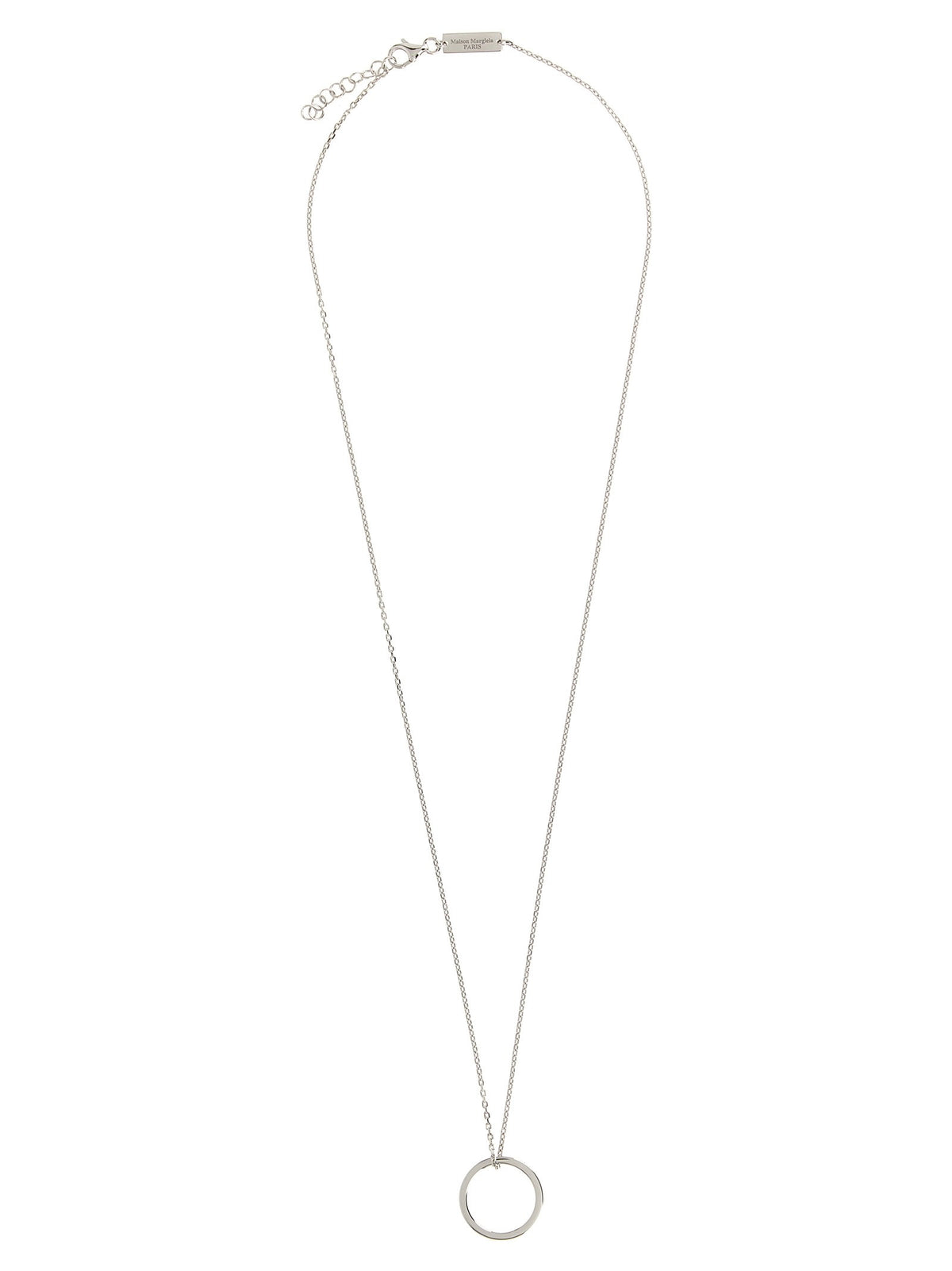 Maison Margiela Ring Necklace Silver