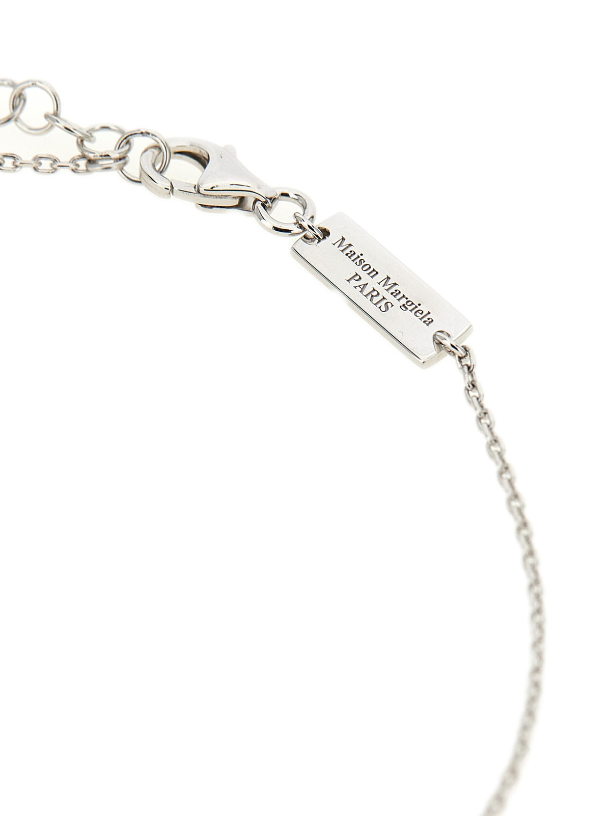 Maison Margiela Ring Necklace Silver, view 3