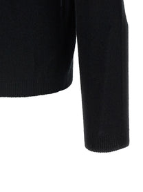 The Row Ripley Top Sweater Black