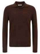 The Row Ripley Top Sweater Brown