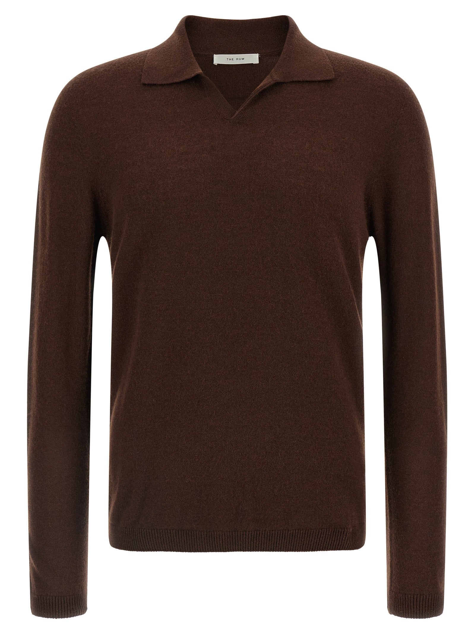 The Row Ripley Top Sweater Brown