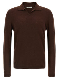 The Row Ripley Top Sweater Brown