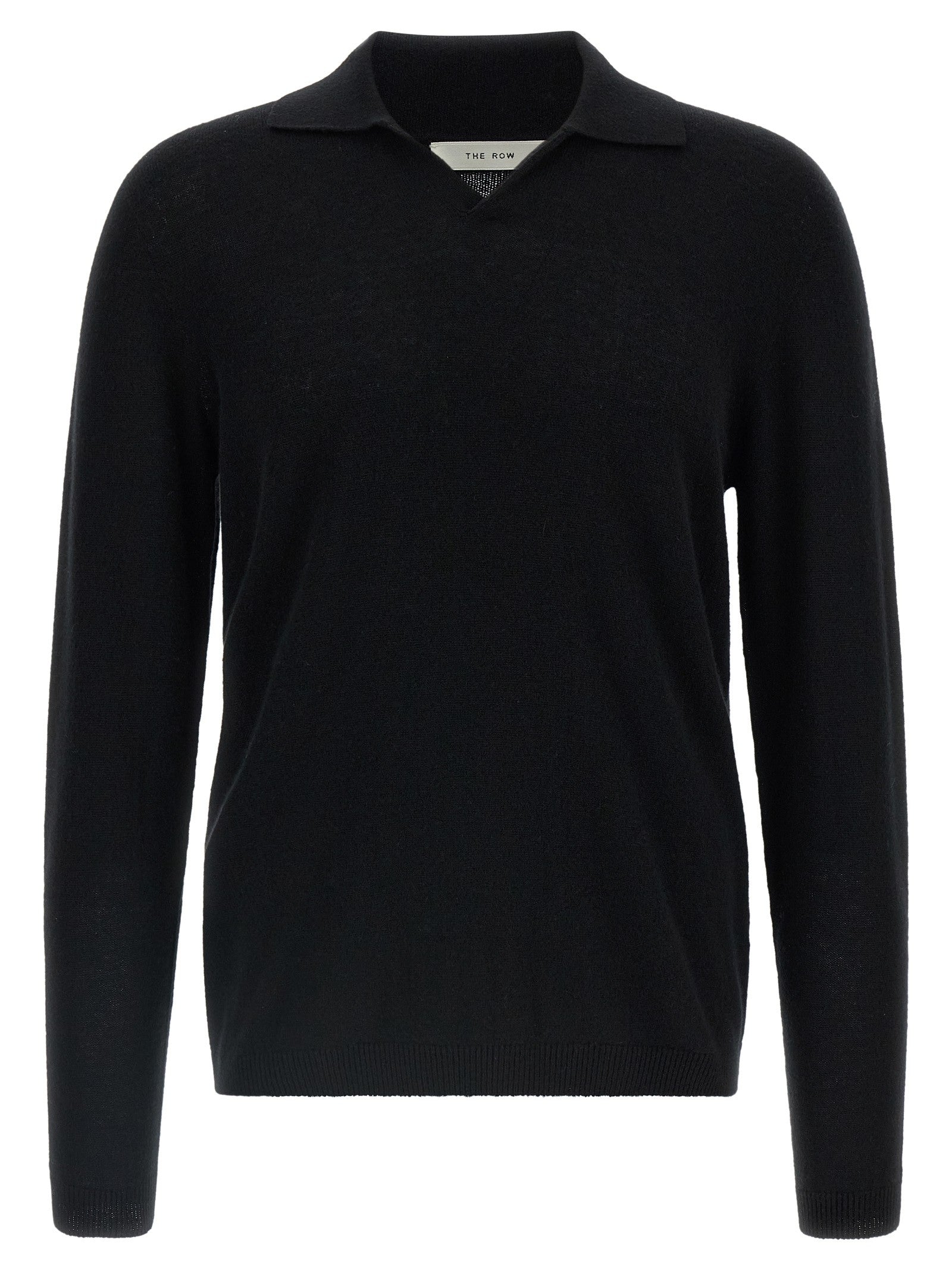 The Row Ripley Top Sweater Black