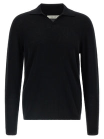 The Row Ripley Top Sweater Black