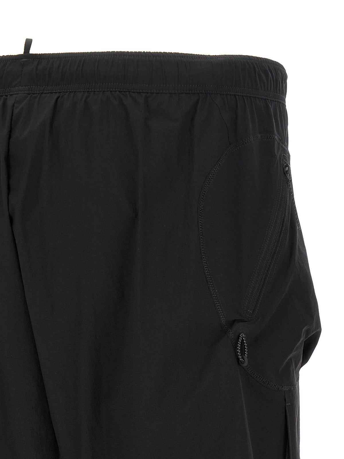 SATISFY Rippy Cordura® Trail Shorts Black, view 4