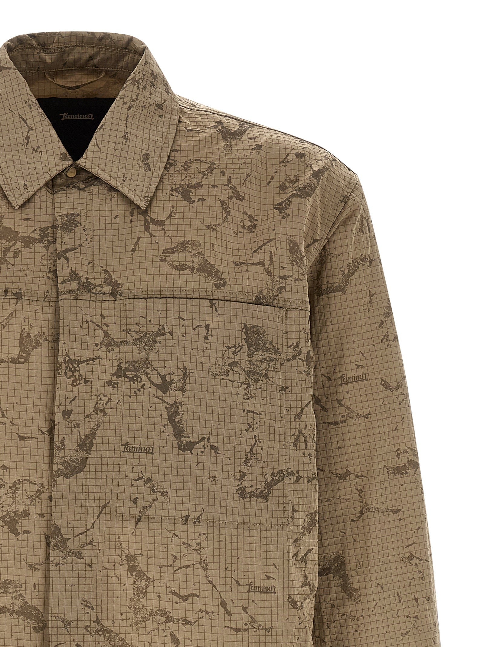 Laminar Ripstop Overshirt Beige