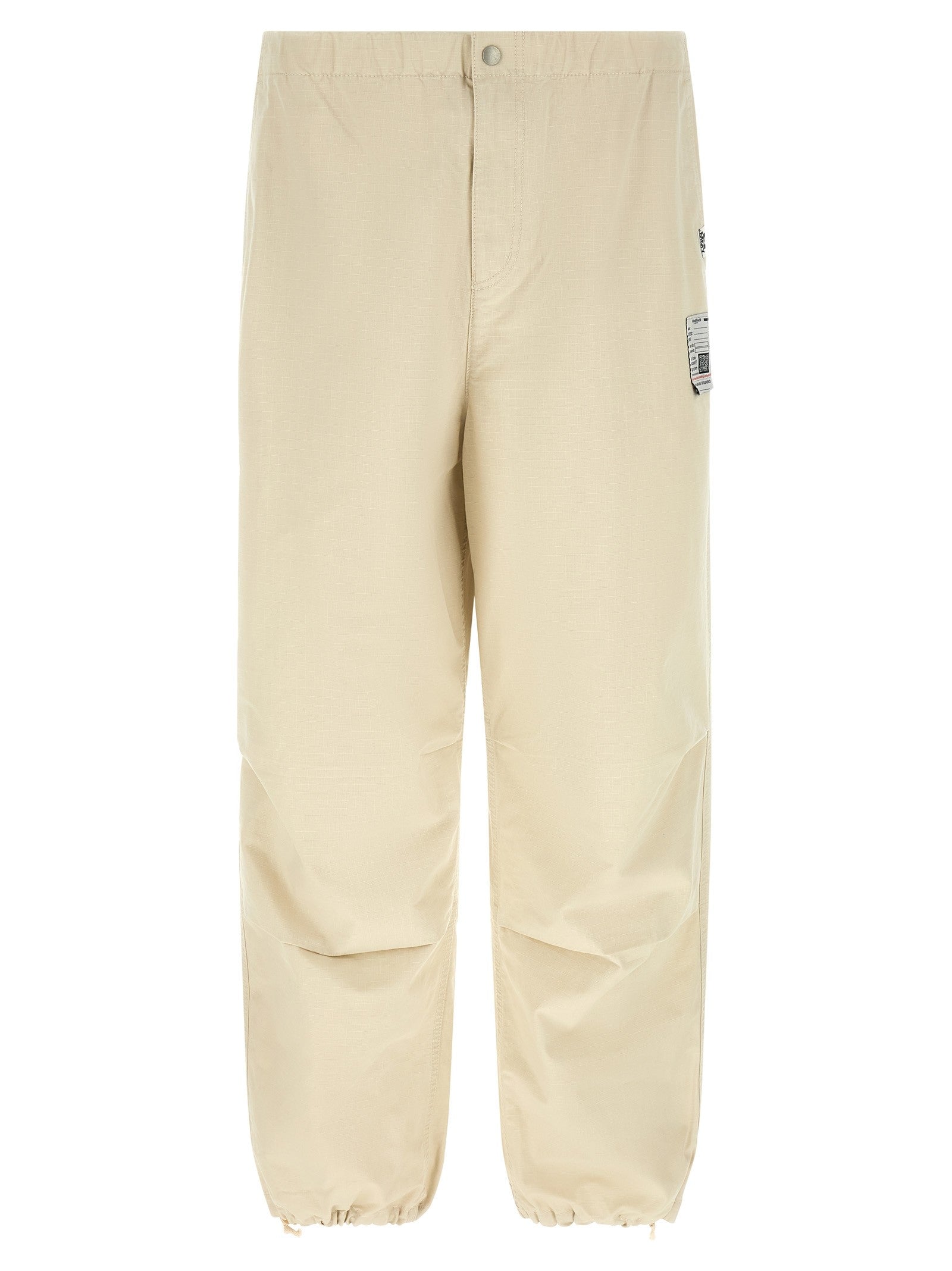 Maison MIHARA YASUHIRO Ripstop Parachute Pants Beige