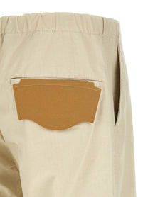 Maison MIHARA YASUHIRO Ripstop Parachute Pants Beige