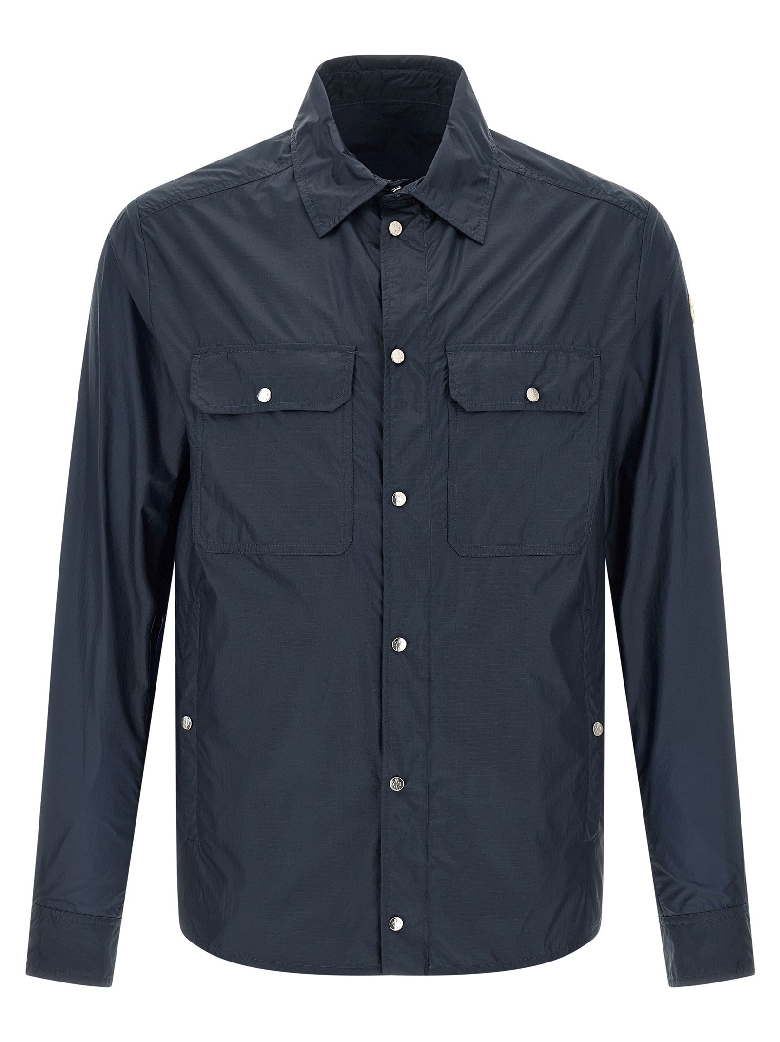 Moncler Ripstop Shirt Blue