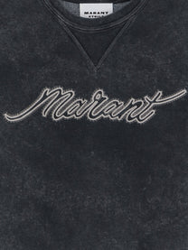 Isabel Marant Étoile Women's Rise Recycled Material Sweatshirt Black