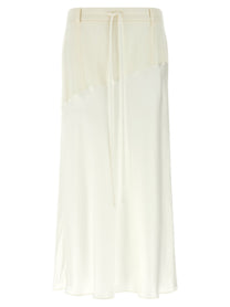 Misenithe Rita Rose Skirt White
