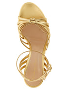 Gianvito Rossi Rita Sandals Gold, view 4