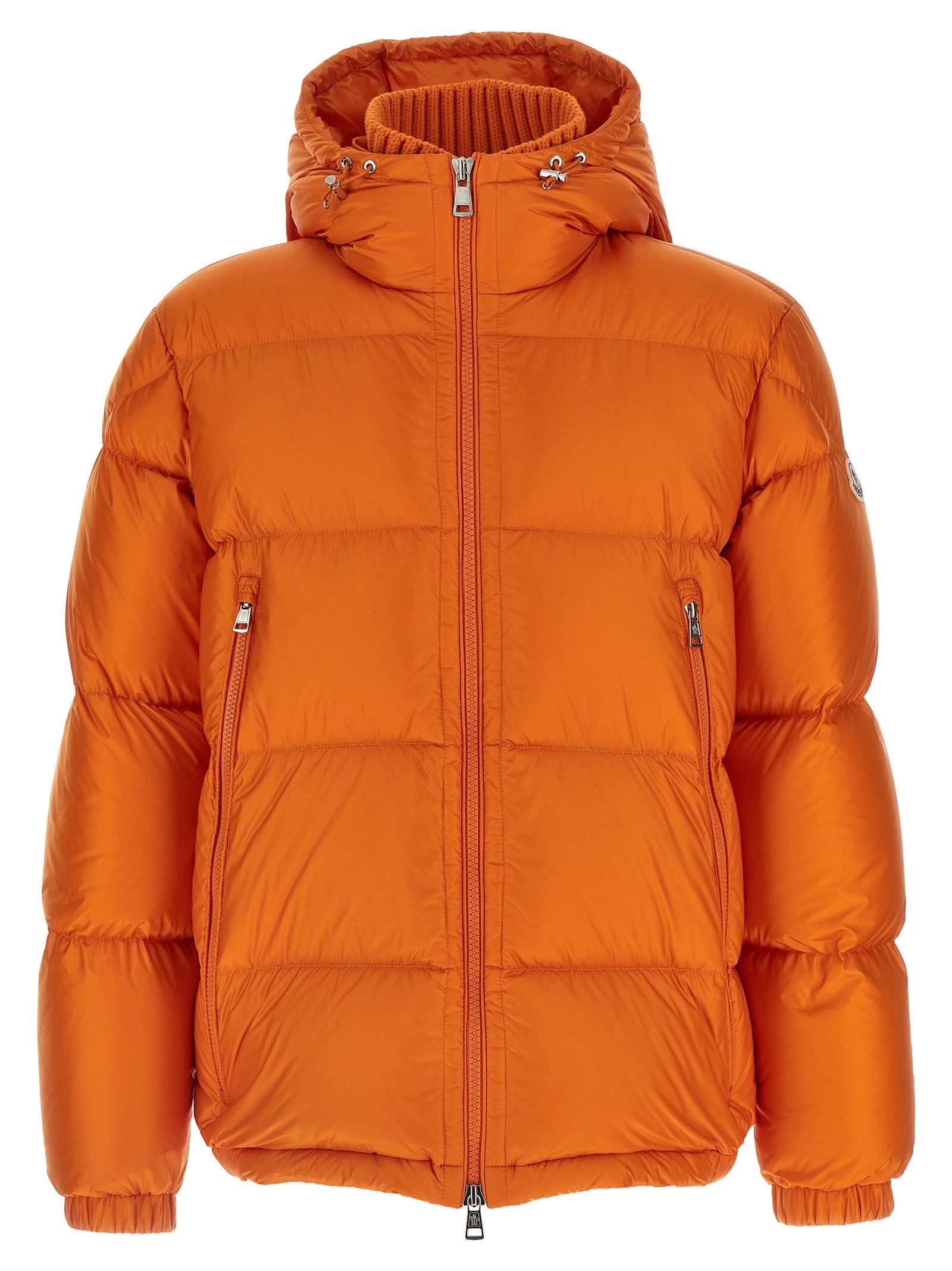 Moncler Rivau Down Jacket Orange