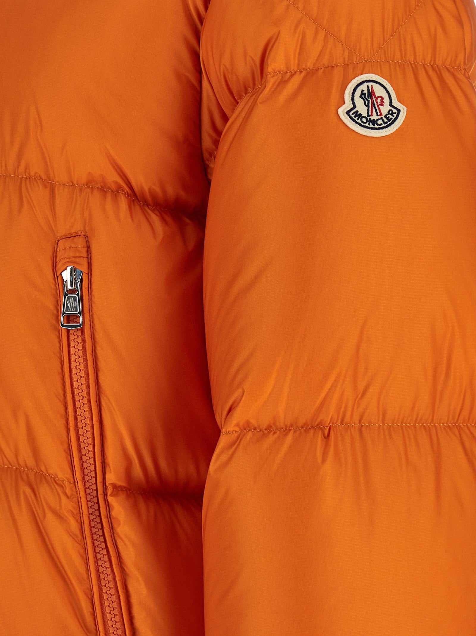 Moncler Rivau Down Jacket Orange